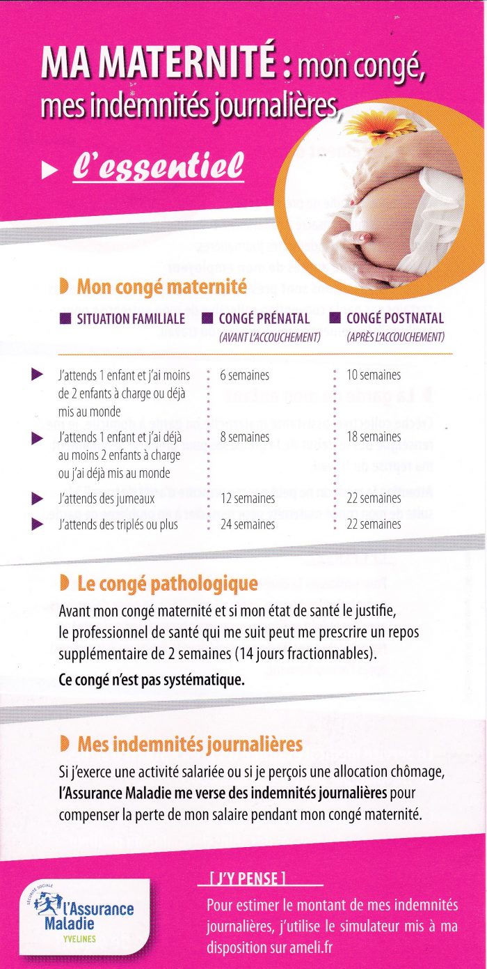 La déclaration de grossesse